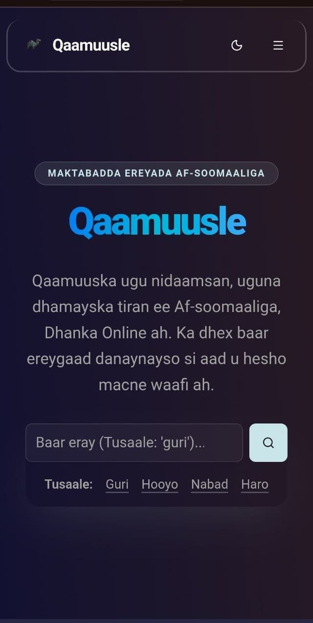 Qaamuusle